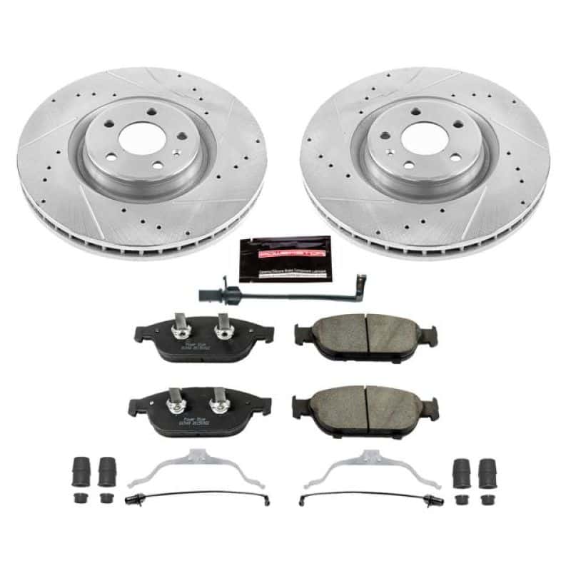 PowerStop — Power Stop 12-16 Audi A6 Quattro Front Z23 Evolution Sport Brake Kit - view 1