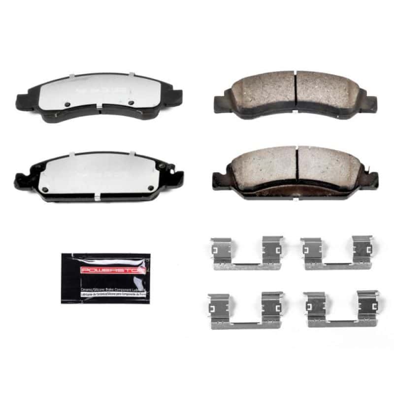 PowerStop — Power Stop 06-18 Chevrolet Silverado 1500 Front Z36 Truck & Tow Brake Pads w/Hardware
Z36 Brake Pads - view 1
