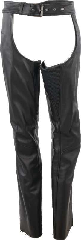 Kuryakyn — Kuryakyn Leather By River Road Plains Leather Chaps Black Womens - Small - view 1