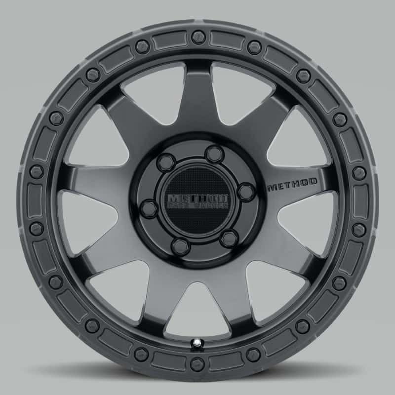Method Wheels — Method MR317 18x9 +3mm Offset 6x5.5 106.25mm CB Matte Black Wheel - view 1