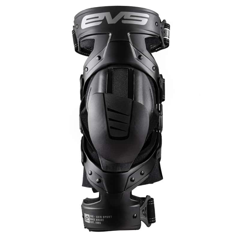 EVS — EVS Axis Sport Knee Brace Black/Black/Grey - Medium/Right - view 1
