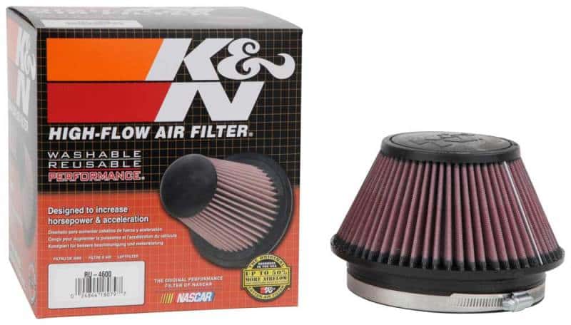K&N Engineering — K&N Filter 6 inch Flange 7.5 inch Base 4.5 Top 4 inch Height
Universal Clamp-On A
Clamp-on Air Filter - view 5