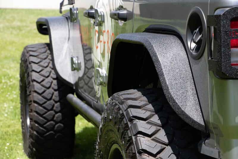 Fishbone Offroad — Fishbone Offroad 2020+ Jeep Gladiator Rear Fenders Elite Aluminum - view 7