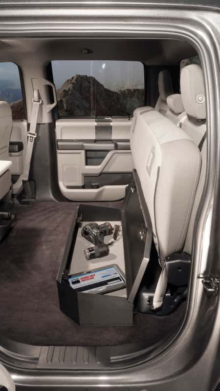 Tuffy Products — Tuffy Underseat Lockbox 2/3 Length W/ Keyed Lock For Ford Fseries Supercrew
Lockbox - view 13