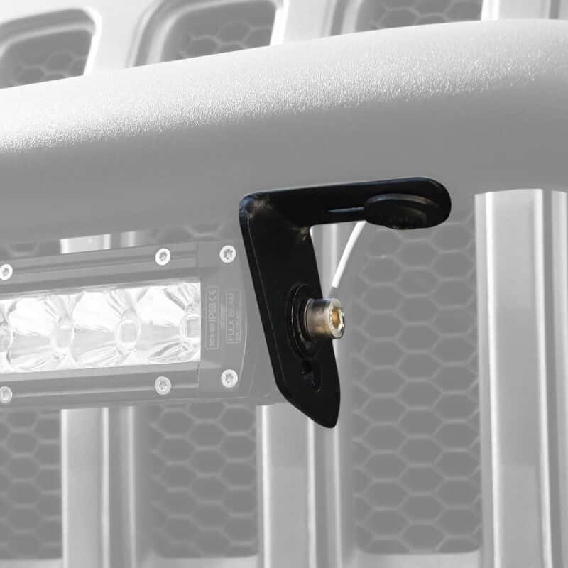 Westin — Westin 07-18 Jeep Wrangler JK / 18-22 Jeep Wrangler JL WJ2 LED Brackets - Tex. Blk
LED Light Bar Mount - view 2