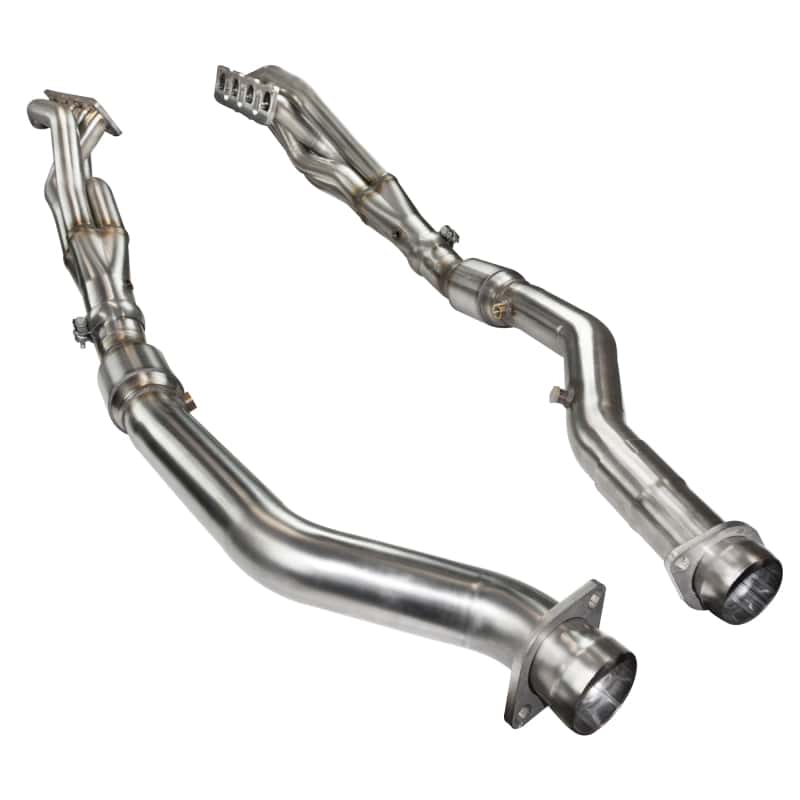 Kooks Headers — Kooks 2012+ WK2 Jeep/ Durango 6.4L 1-7/8in x 3in SS Long Tube Headers - Cat SS Conn Pipe
1-7/8in. Headers/Con
1-7/8" Headers/Conn. - view 1