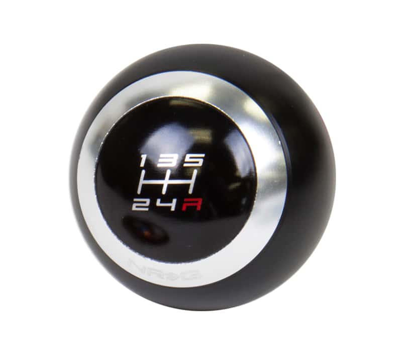 NRG — NRG Shift Knob - Black (Includes 4 Interchangeable Rings) - view 1