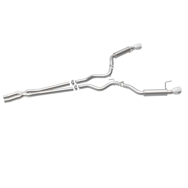 Magnaflow — MagnaFlow Cat Back, SS, 2.5in, Competition, Dual Split Polished 4.5in Tips 2015 Ford Mustang V6 3.7L
Cat-Back - view 16