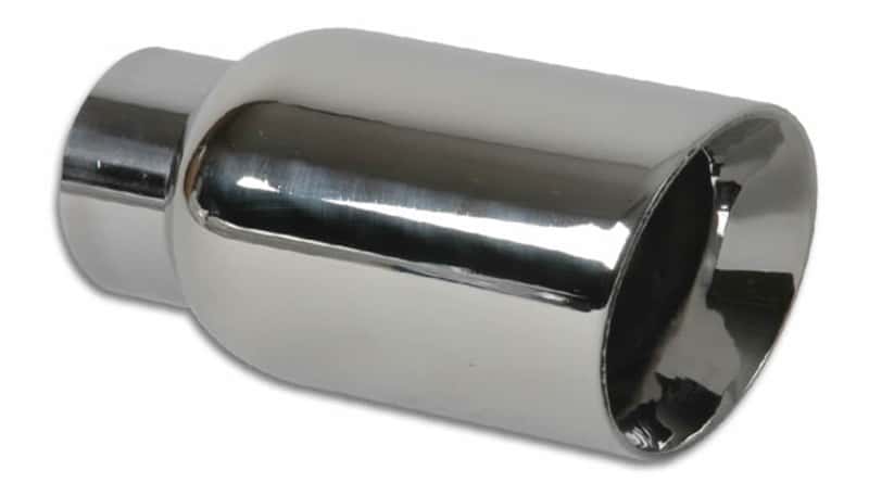 Vibrant — Vibrant 4in Round SS Exhaust Tip (Double Wall Angle Cut Beveled Outlet)
2.25"IDExhaustTipBev
2.25"ID4"ODExhTipBev
ExhstTailPipeTip - view 1