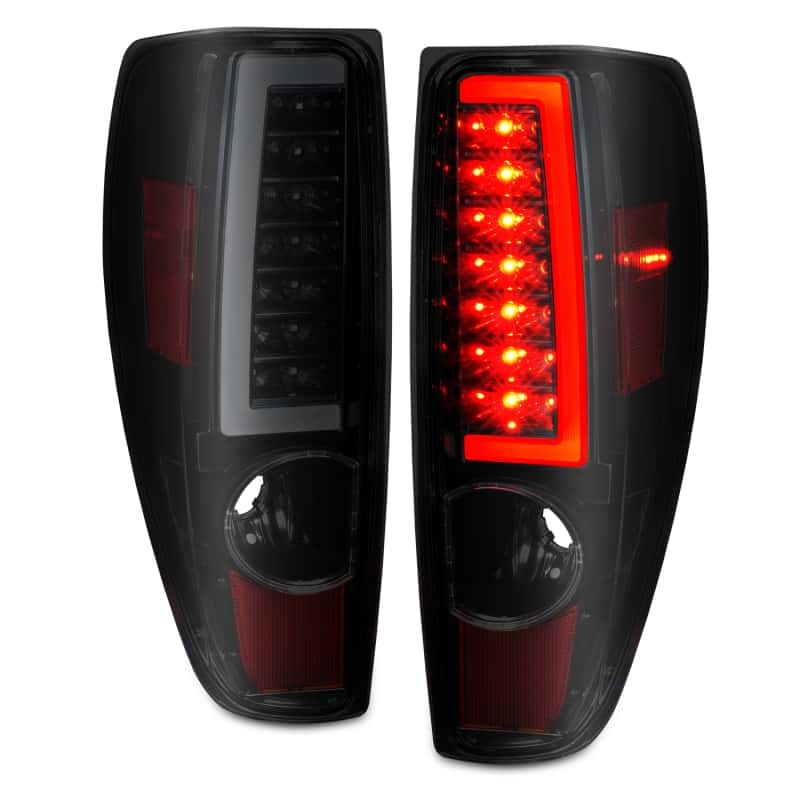 ANZO — ANZO 2004-2012 Chevrolet Colorado/ GMC Canyon LED Tail Lights w/ Light Bar Black Housing Smoke Lens
Tail Light Set - view 8