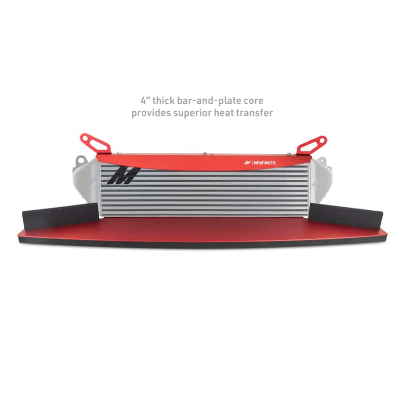 Mishimoto — Mishimoto 2023+ Toyota GR Corolla Intercooler & Pipe Kit - Silver Cooler - Red Pipes
Intercooler Kit - view 2