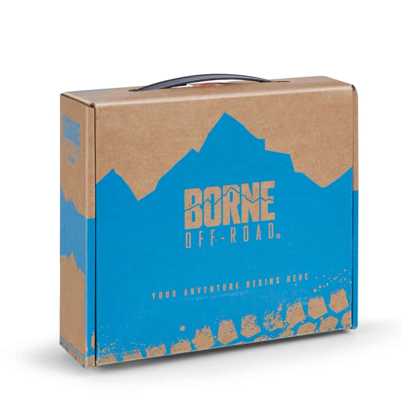 Borne Off-Road — Borne Off-Road Cam Buckle Tie-Down Kit (2-Pack) Black - view 3