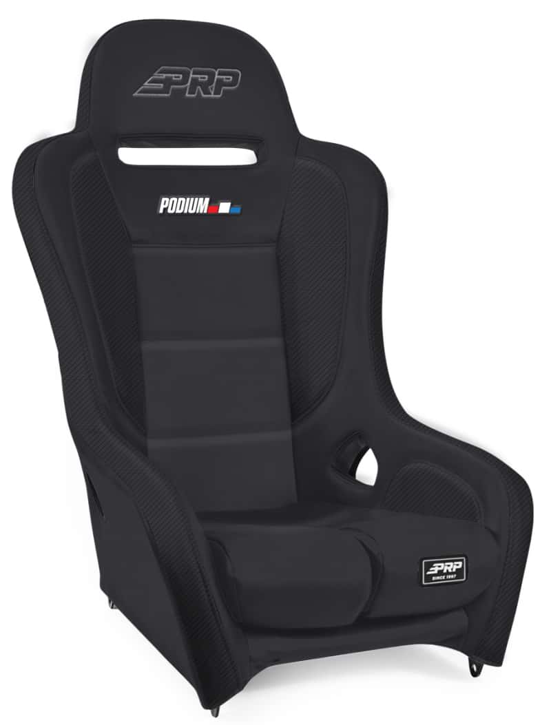 PRP Seats — PRP Podium Elite Suspension Seat- Black Vinyl - Black - view 1