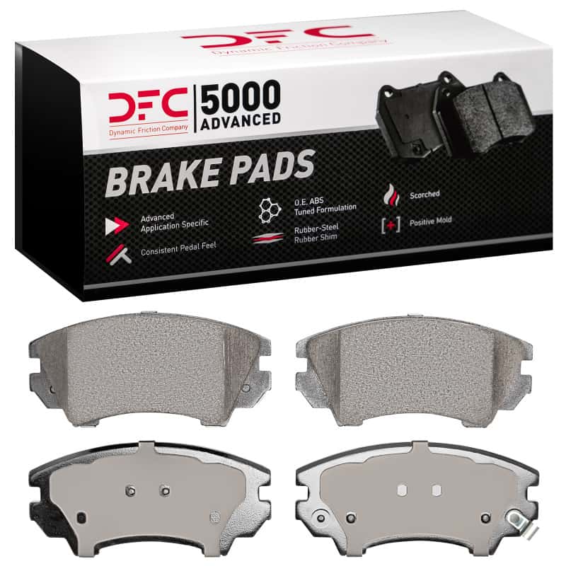 DFC — DFC 10-15 Chevrolet Camaro Front 5000 Advanced Ceramic Brake Pads
DFC Brake Pad Set - view 1