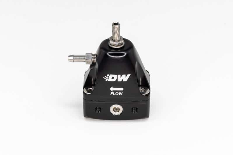 DeatschWerks — DeatschWerks DWR1000iL In-Line Adjustable Fuel Pressure Regulator - Black
Regulators
Regulator - view 3