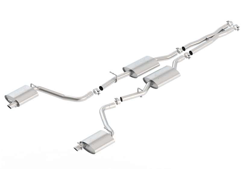 Borla — Borla 2015 Dodge Challenger 3.6L V6 ATAK Catback Exhaust No Tips Factory Valance
Cat-Back System
ExhstSysKt - view 1
