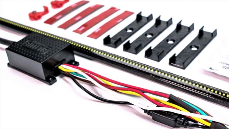 Putco — Putco 2019+ RAM 1500/Jeep Wrangler JK/JL 18in Split Blade LED Tailgate Light Bar (Pair)
LED Light Bar - view 5