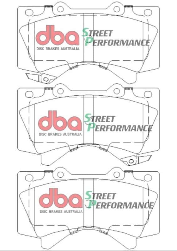 DBA — DBA 07-18 Toyota Tundra SP Performance Front Brake Pads
Brake Pad - view 4