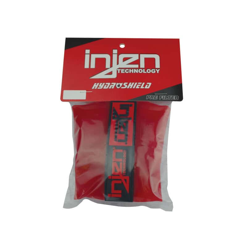Injen — Injen Red Hydroshield 6in B x 5in H x 5in T fits X-1012 X-1013 X-1014 X-1056
Air Filter Wrap - view 5