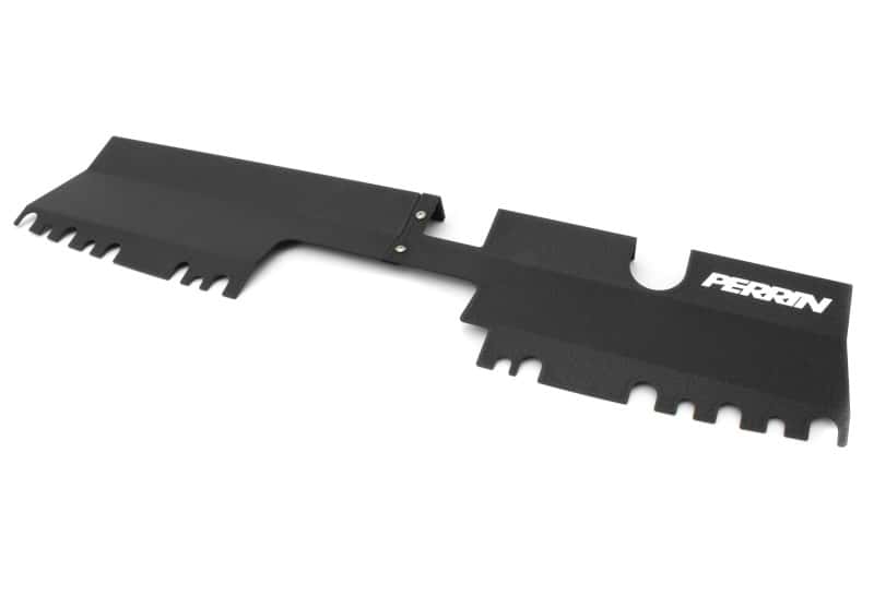 Perrin Performance — PERRIN 15-21 Subaru WRX/STI Radiator Shroud (With/Without OEM Intake Scoop) - Black - view 10