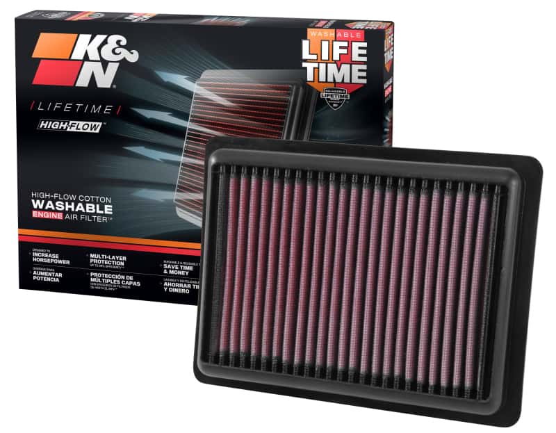 K&N Engineering — K&N 16-18 Chevrolet Spark L4-1.4L F/I Replacement Drop In Air Filter
Replacement Air Filt
Air Filter - view 7