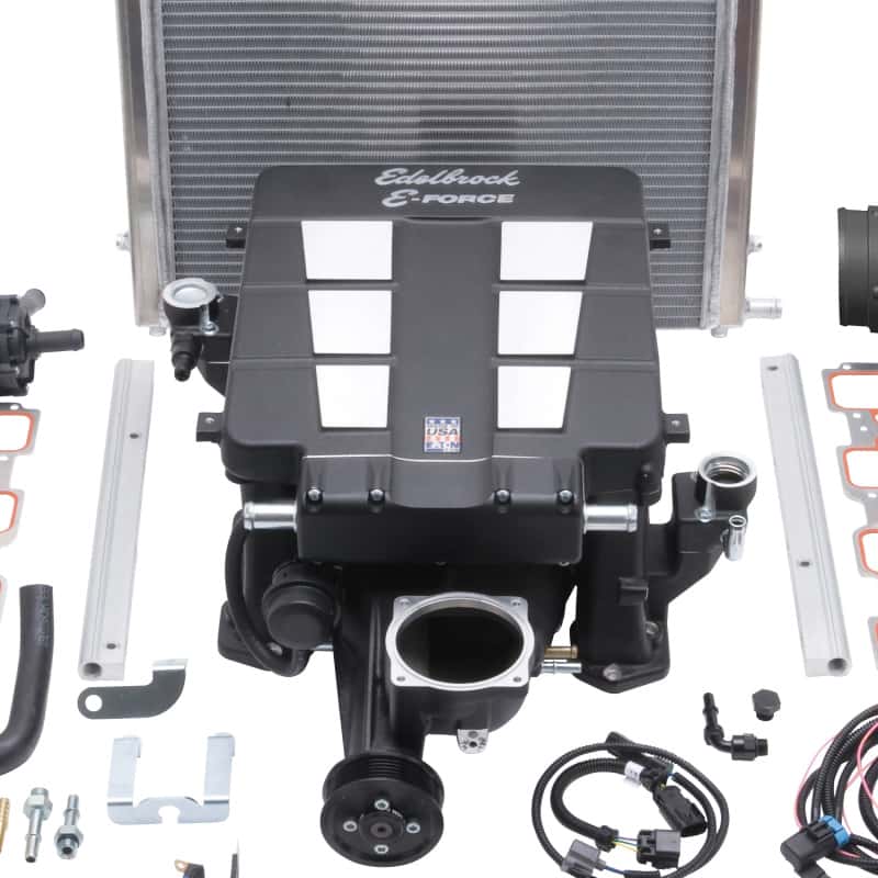 Edelbrock — Edelbrock Supercharger E-Force Supercharger System 2009-2013 Dodge 5 7L V8 Hemi 1500 Truck
SUPERCHARGER - view 3