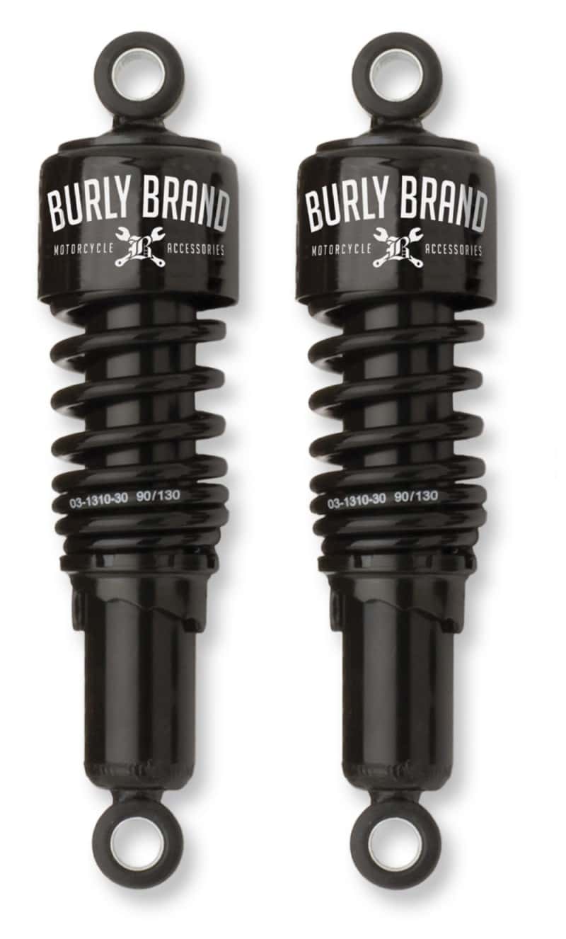 Burly Brand — Burly Brand XL Shocks 10.5in - Black - view 2