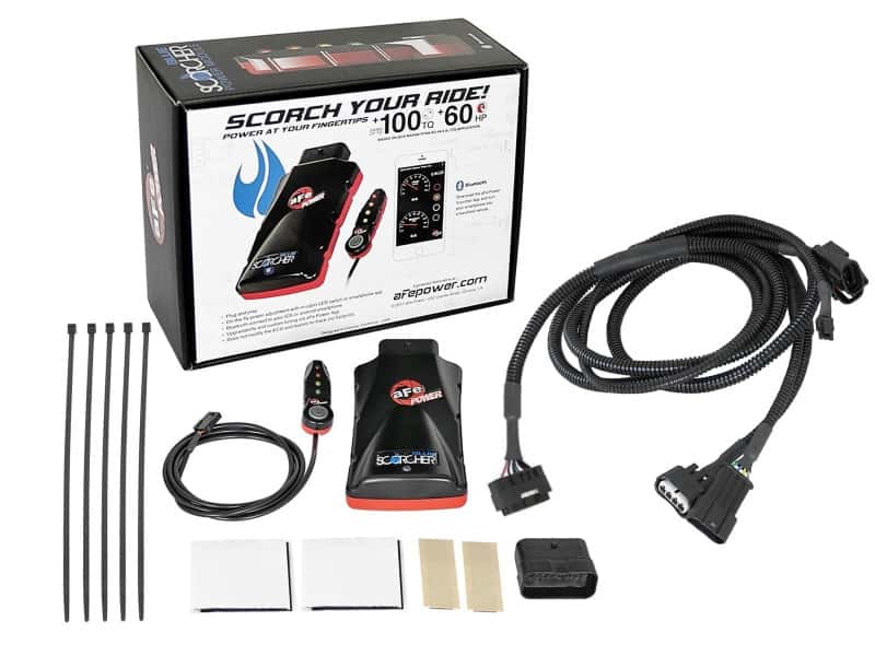 aFe — aFe Scorcher Blue Module 22-23 Toyota Land Cruiser (J300)/Tundra V6-3.5L (tt)
Power Module - view 2