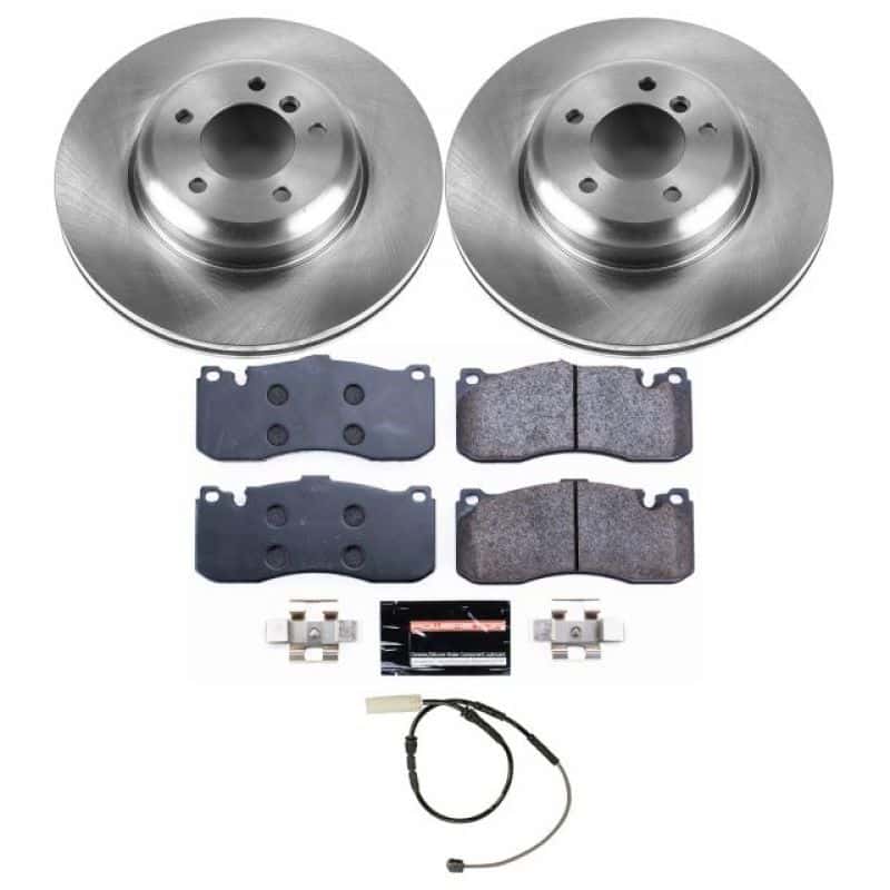PowerStop — Power Stop 11-13 BMW 135i Front Track Day SPEC Brake Kit - view 1
