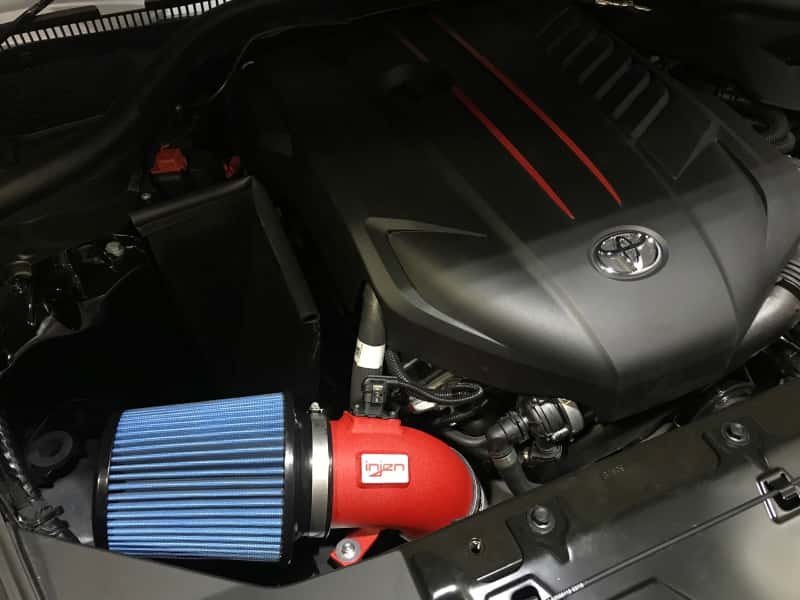 Injen — Injen 2020 Toyota Supra L6-3.0L Turbo (A90) SP Cold Air Intake System - Wrinkle Red
Cold Air Intake
Air Intake Kit - view 5