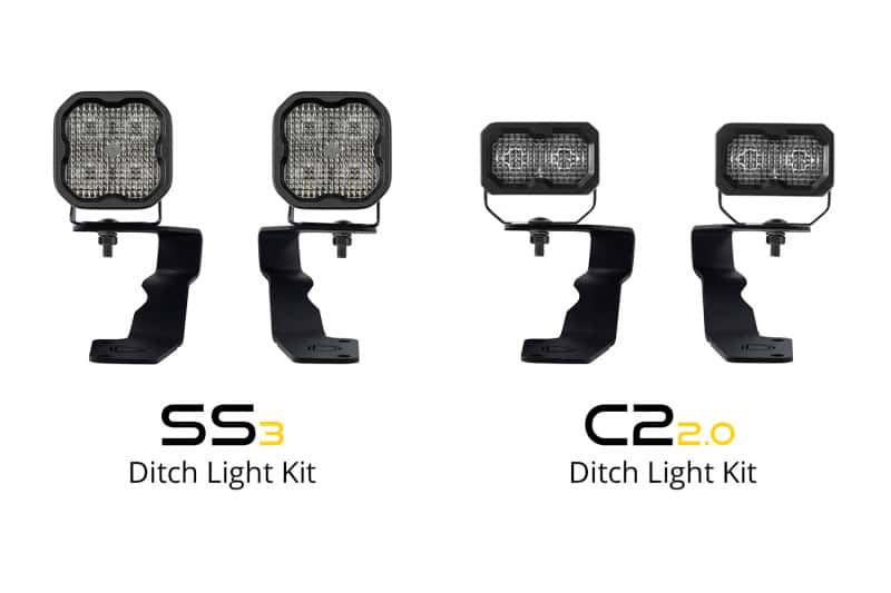 Diode Dynamics — Diode Dynamics 15-21 Subaru WRX/STi Pro SS3 LED Ditch Light Kit - Yellow Combo - view 4