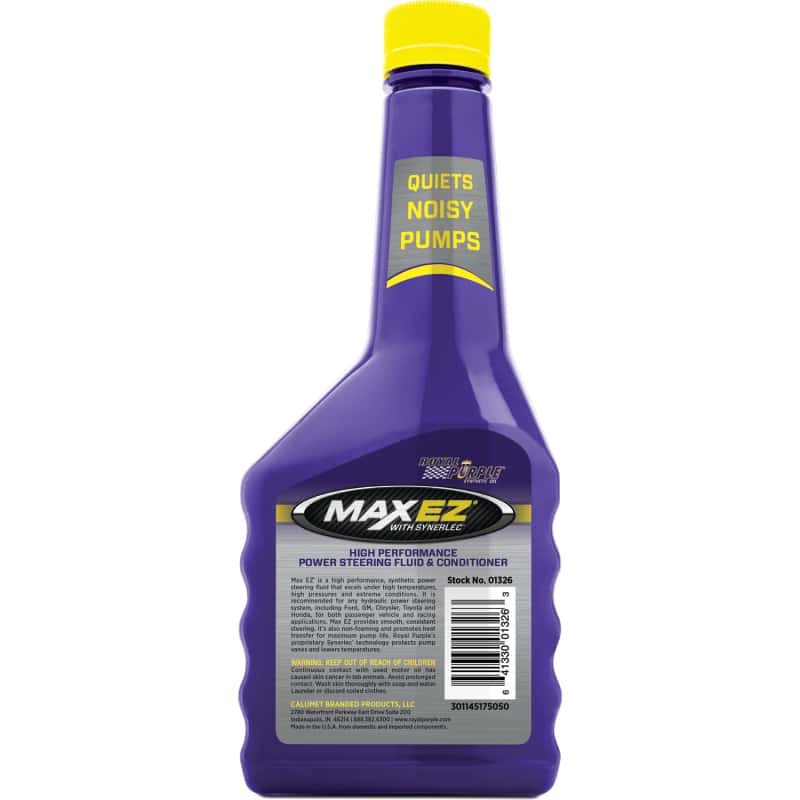 Royal Purple — Royal Purple Max EZ Power Steering Fluid - 12oz
Power Steering Fluid - view 3