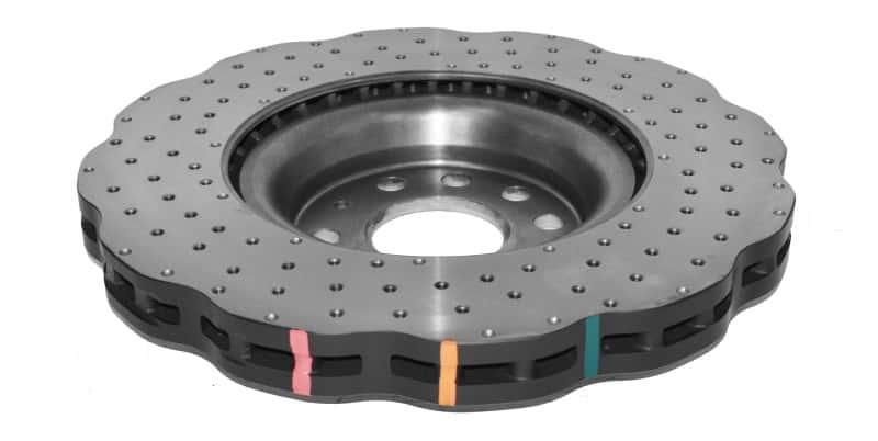 DBA — DBA 15-20 Volkswagen Golf R Front 4000 Series Cross Drilled Rotor w/Silver Hat
Brake Rotor
Brake Disc - view 1