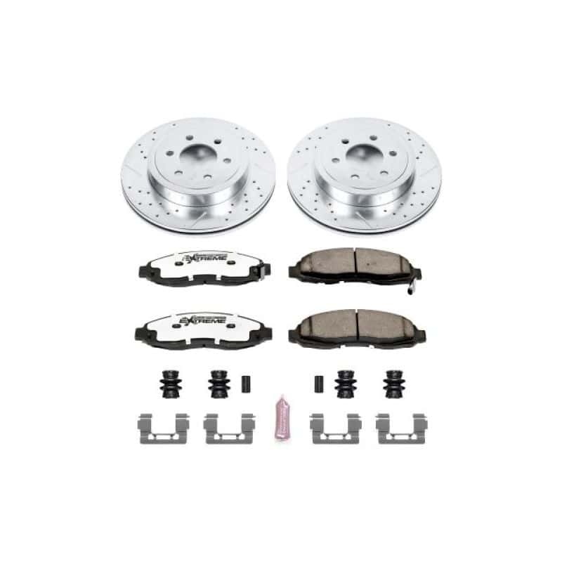 PowerStop — Power Stop 03-04 Dodge Dakota Front Z36 Truck & Tow Brake Kit - view 1