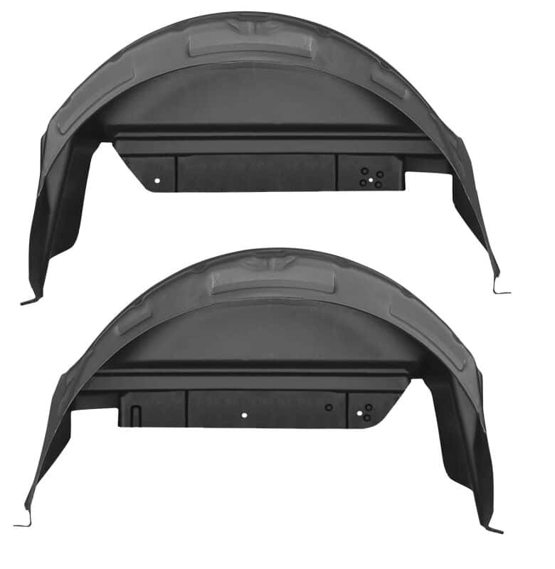 Husky Liners — Husky Liners 11-14 Ford F-250/F-350 Super Duty Black Rear Wheel Well Guards
Wheel Well Guards - view 1