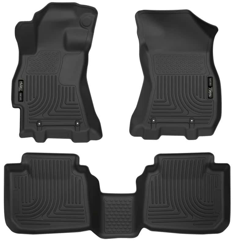 Husky Liners — Husky Liners 2015 Subaru Legacy/Outback Weatherbeater Black Front & 2nd Seat Floor Liners
Floor Liners - view 1