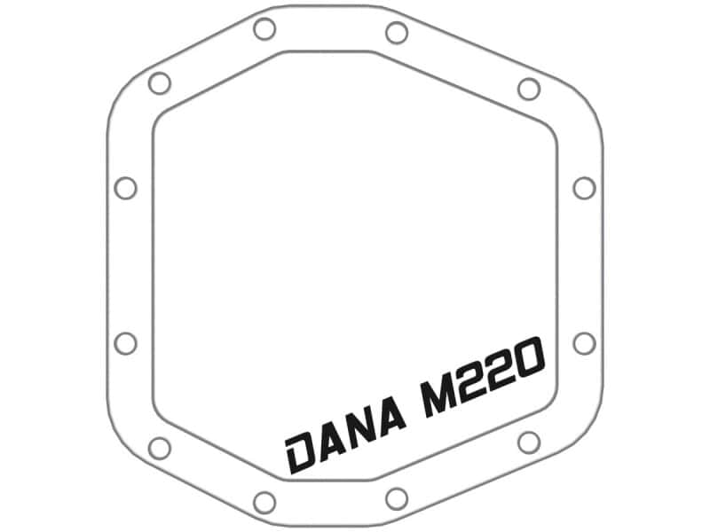 aFe — aFe POWER Differential Cover Jeep Wrangler (JL) 18-25 L4-2.0L (t)/ V6-3.6L (Dana M220)
Differential Cover - view 4