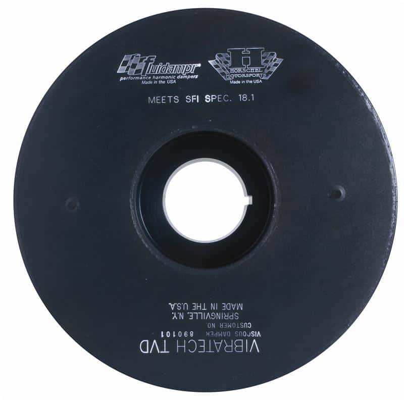 Fluidampr — Fluidampr 6.6L GM Duramax 2001-2005 Steel Externally Balanced Damper
Harmonic Balancer - view 3