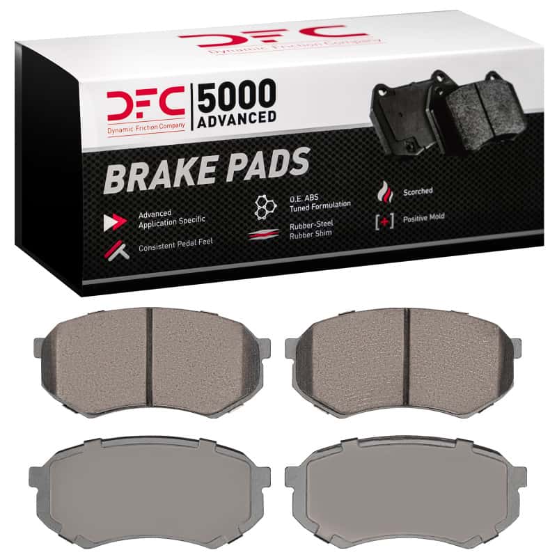 DFC — DFC 95-04 Toyota Tacoma Front 5000 Advanced Ceramic Brake Pads
DFC Brake Pad Set - view 1
