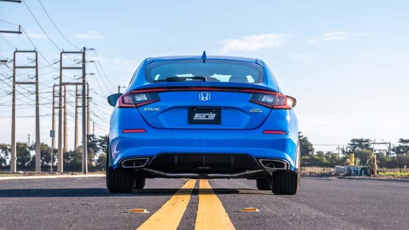Borla — Borla 22-24 Honda Civic Sport Touring AT/MT ATAK Catback Exhaust (Reuse O.E. Tips / Valance)
Cat-Back System - view 2