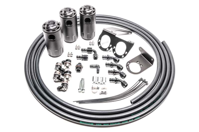 Radium Engineering — Radium Engineering Triple Catch Can Kit Nissan R35 GT-R Fluid Lock - view 1