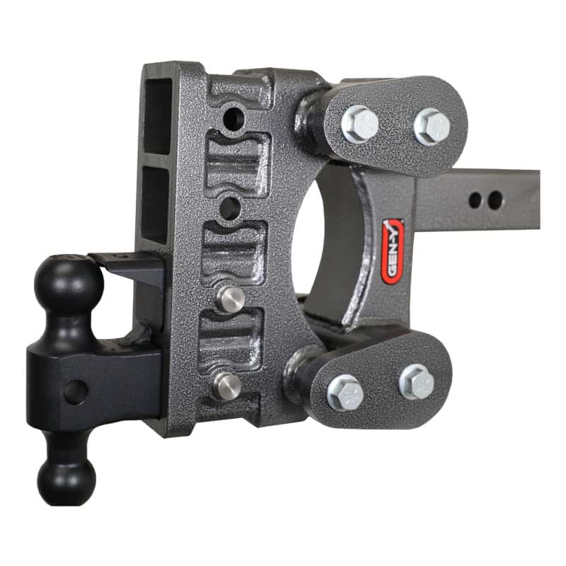 GEN-Y Hitch — Gen-Y The Boss Torsion-Flex 2.5in Shank 6in Drop 3.5K Hitch w/GH-0161 Dual-Ball/Pintle Lock
Drop Hitch - view 2