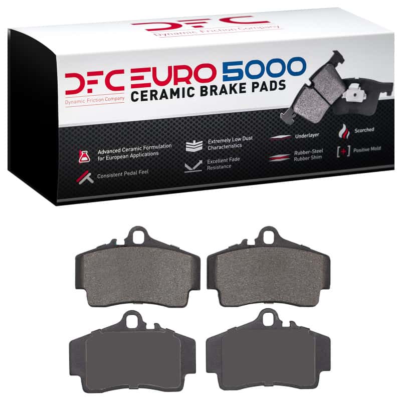 DFC — DFC 97-12 Porsche Boxster Rear Euro 5000 Ceramic Brake Pads
DFC Brake Pad Set - view 1