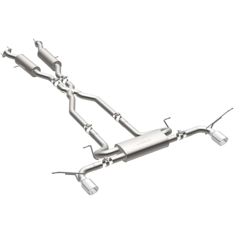 Magnaflow — MagnaFlow Cat-Back SS 2.5in Dual Split Rear 4in Black Tip 11-16 Jeep Grand Cherokee 5.7L V8/3.6L V6
Cat-Back - view 27