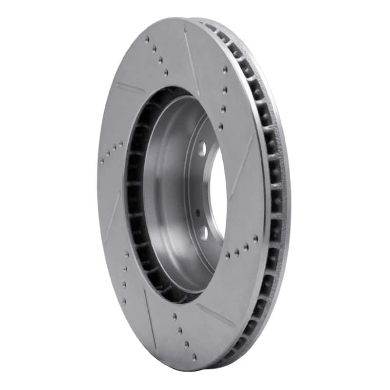 R1 Concepts — R1 97-04 Porsche Boxster Front Left Drilled & Slotted Silver Brake Rotor
R1 Brake Rotor Drill - view 4