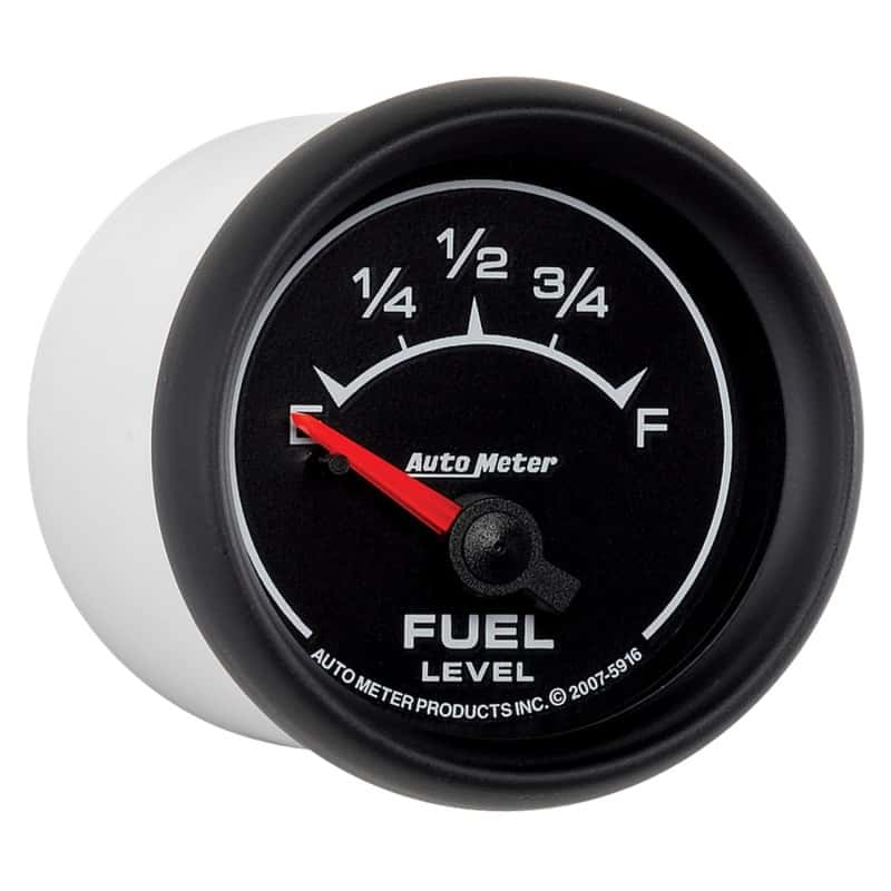 AutoMeter — AutoMeter Gauge Fuel Level 2-1/16in. 240 Ohm(e) to 33 Ohm(f) Elec Es
GA 2" FUEL 240-33 ES - view 6