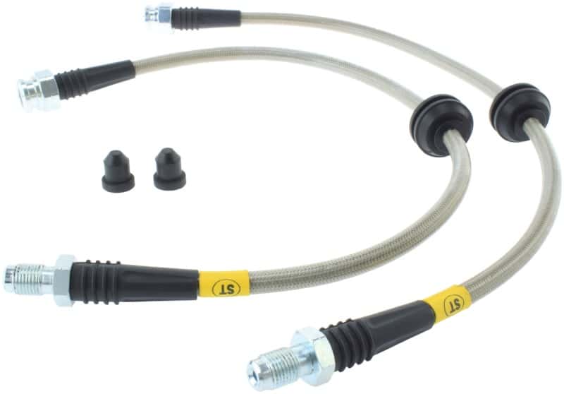 Stoptech — StopTech 2013-2014 Ford Focus ST Stainless Steel Rear Brake Lines
SS Brake Lines - view 2