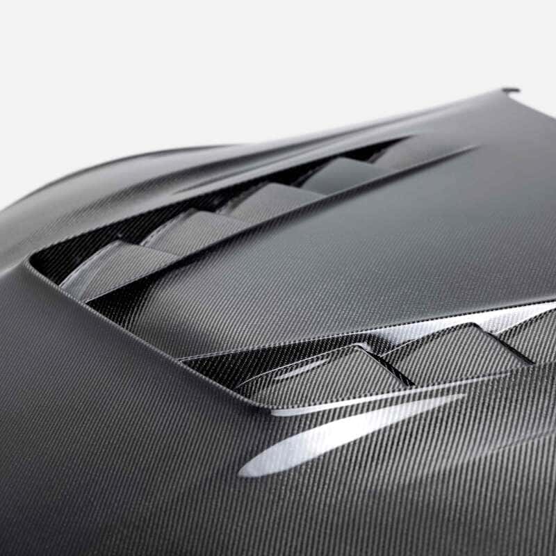 Seibon — Seibon 2020+ Toyota GR Supra TV-Style Carbon Fiber Hood - view 4