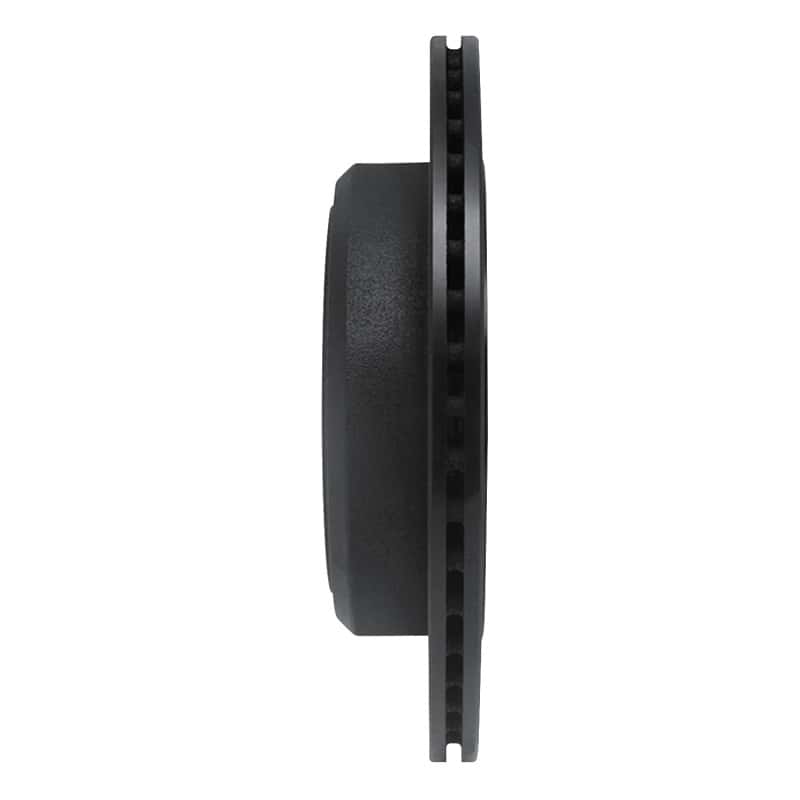 R1 Concepts — R1 10-11 Ford Ranger (USA/Canada) Rear Left Drilled & Slotted Black Brake Rotor
R1 Brake Rotor Drill - view 3