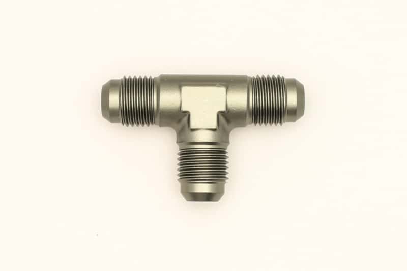 DeatschWerks — DeatschWerks 6AN Male Flare + 6AN Male Flare To 6AN Male Flare Tee Fitting - view 3